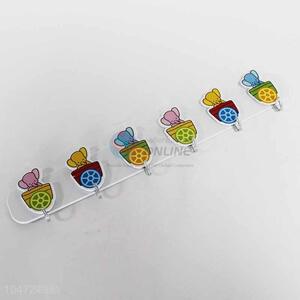 Direct Price 6 Heads Cartoon Design Sticky Hook