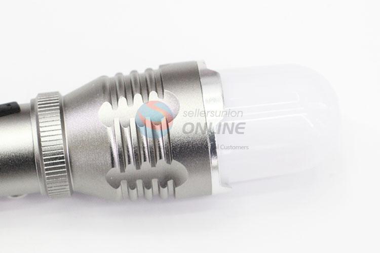 Factory Hot Sell Aluminum Alloy Flashlight with T6 Lamp Bulb