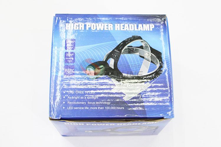 Utility LED Headlight Cree XML-T6 Headlamp Waterproof Rechargeable