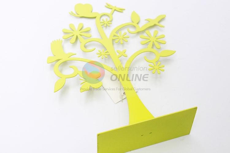 Normal Low Price Green Color Tree Shaped Wrought Iron Frame