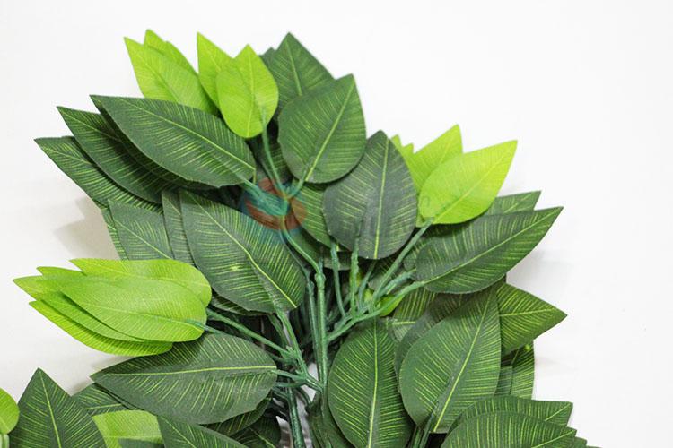 Hot Selling Artificial Flower Leaf Green Plant Branches Simulation Branch