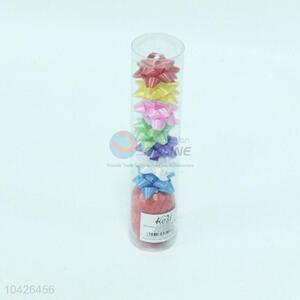 Colorful 4*4*18.5cm Plastic Ribbon Decoration for Sale