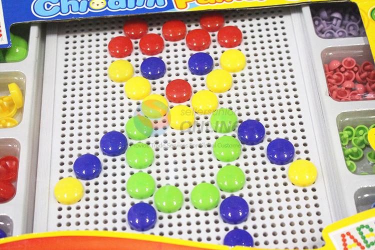 Good quality educational toy mashroom nails puzzle toy