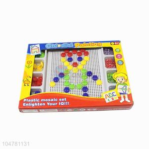 Good quality educational toy mashroom nails puzzle toy