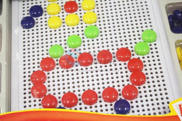 Best selling educational toy mashroom nails puzzle toy