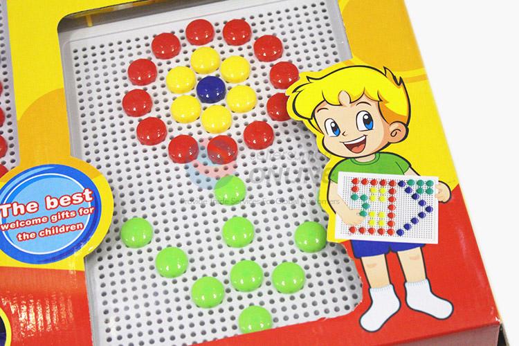 China OEM educational toy mashroom nails puzzle toy