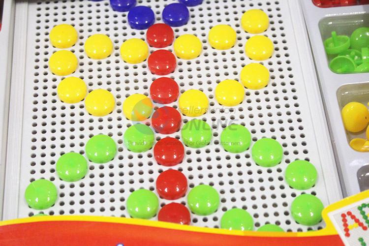 Wholesale cheap educational toy mashroom nails puzzle toy