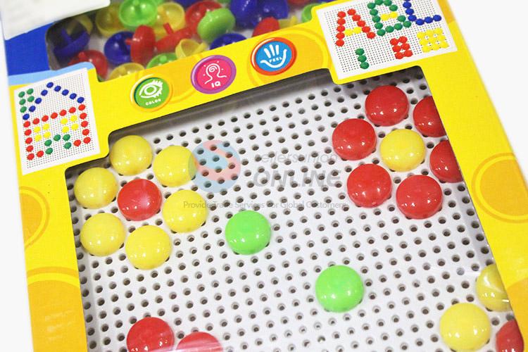 China factory educational toy mashroom nails puzzle toy