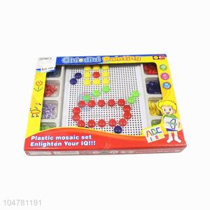 Best selling educational toy mashroom nails puzzle toy