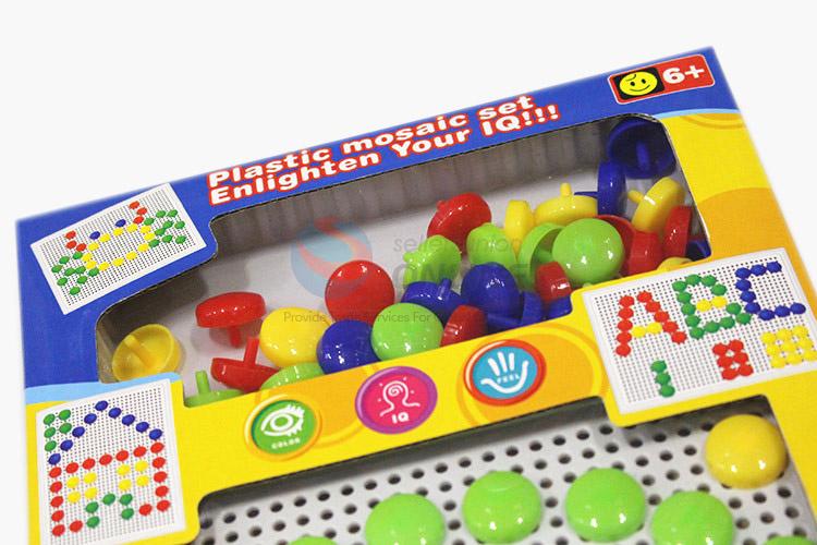 Cheap professional colorful mushroom nails puzzle toy