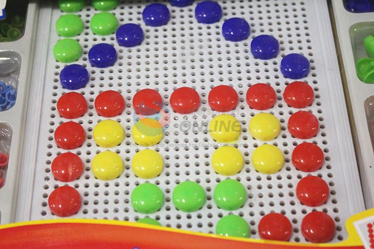 Factory sales educational toy mashroom nails puzzle toy