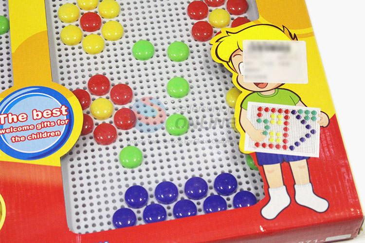 Wholesale new style educational toy mashroom nails puzzle toy