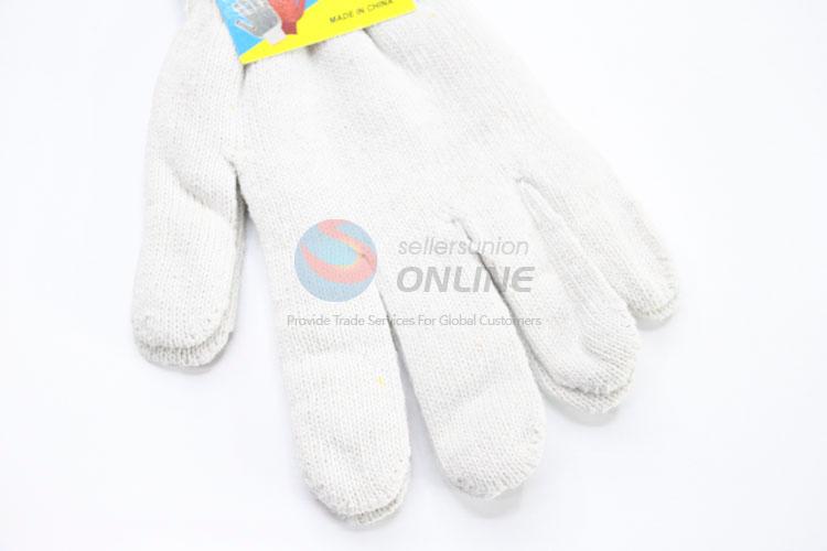 Eco-Friendly Cotton Dotted Protective Antislip Safety Gloves