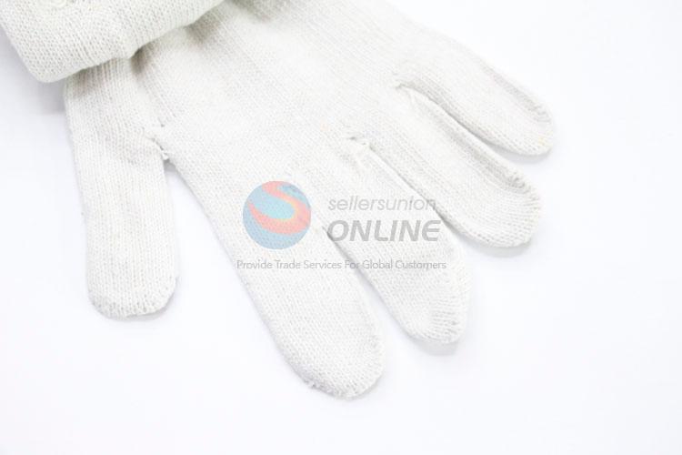 Eco-Friendly Cotton Dotted Protective Antislip Safety Gloves