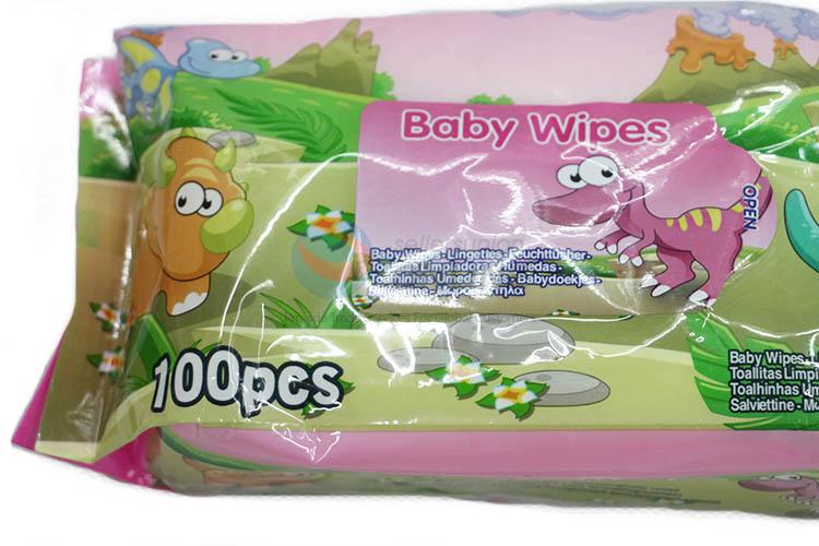 Popular Top Quality 100 Pcs Baby Wipes Wet Tissue Cleaning Wipes