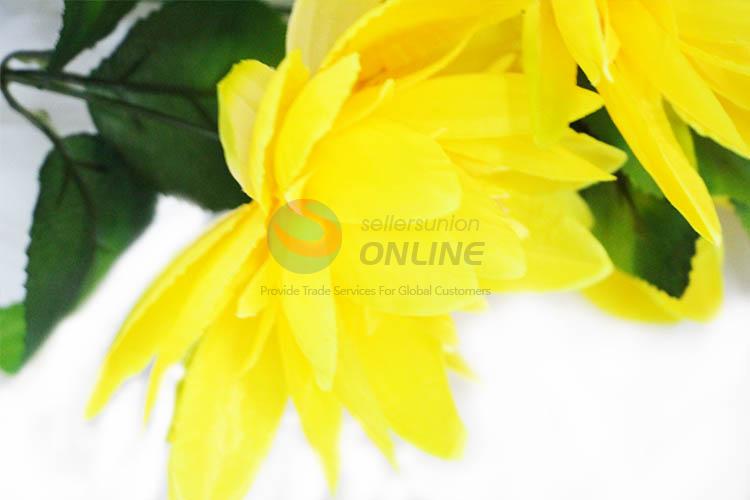 Yellow Color Fake Sakura for Home Decoration