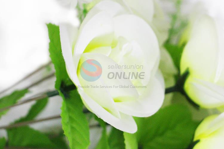 A Artificial White Color Flowers for Wedding Decoration