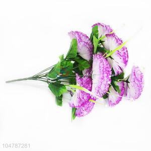 A Bunch of Fake Light Purple Flower for Home Decoration Artificial Flowers