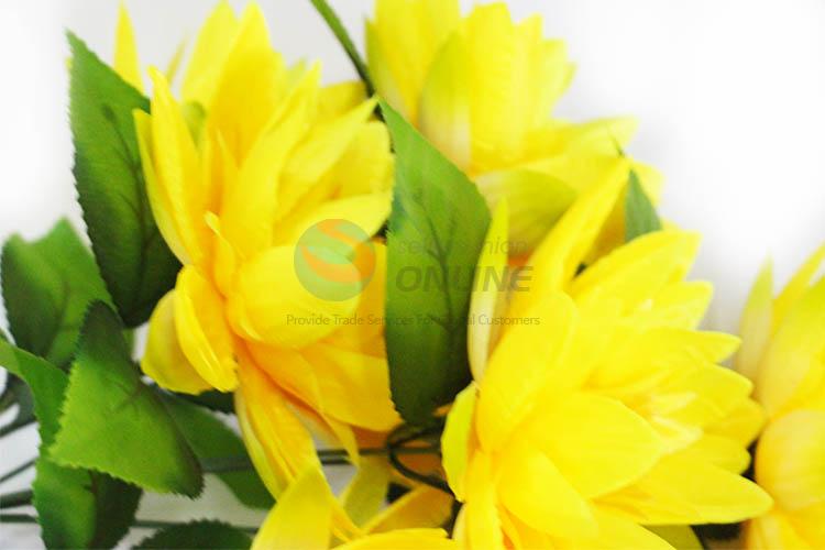 Yellow Color Fake Sakura for Home Decoration