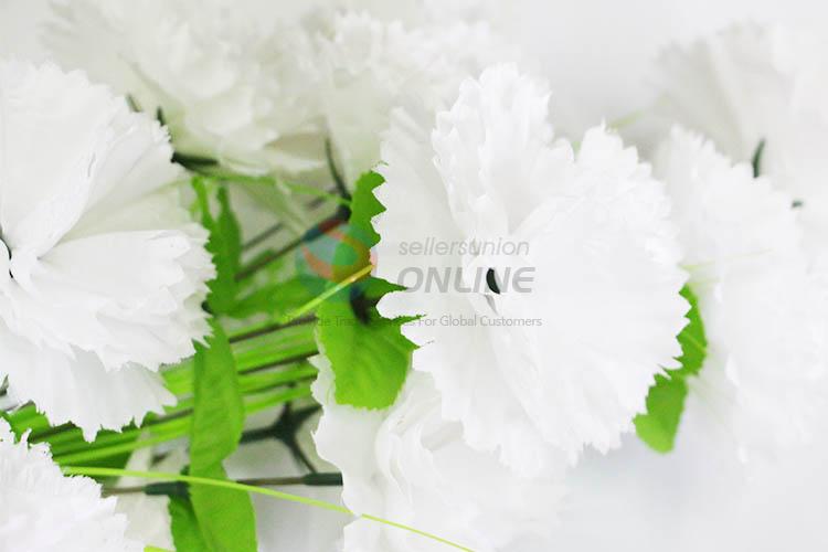 White Color Artificial Flower Home Decoration Multicolor Craft Ornaments