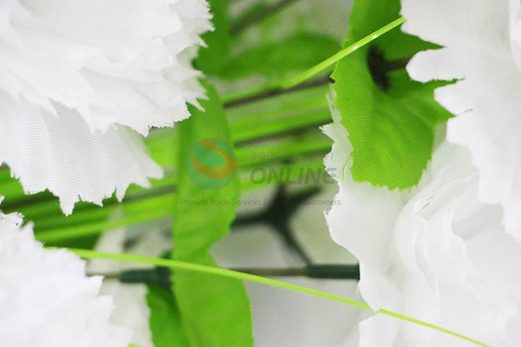 White Color Artificial Flower Home Decoration Multicolor Craft Ornaments