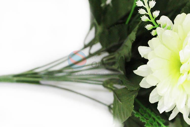 White Color Real Touch Fake Flower for Home Decoration