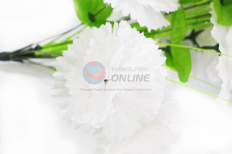 White Color Artificial Flower Home Decoration Multicolor Craft Ornaments