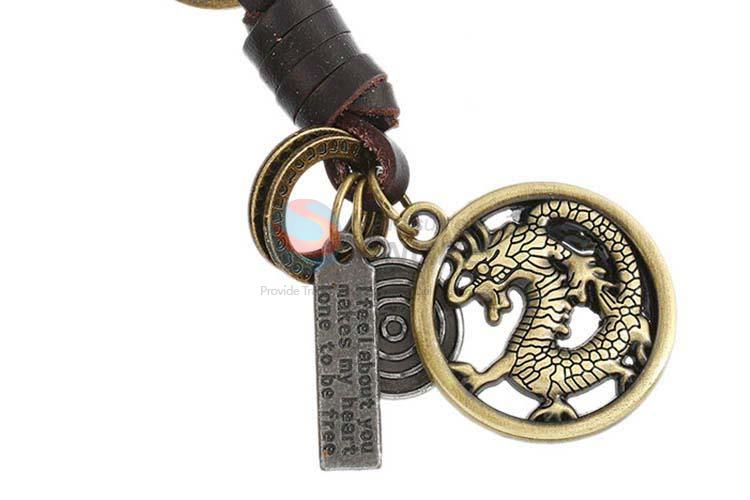 New arrival cowhide key chain key ring