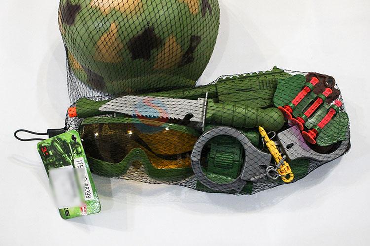 Wholesale Unique Design Children Role Play Military Cap Toy Gun Set