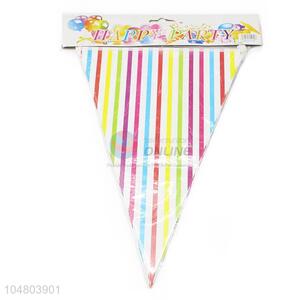 New Arrival Wholesale Paper Board Bunting Pennant Flags