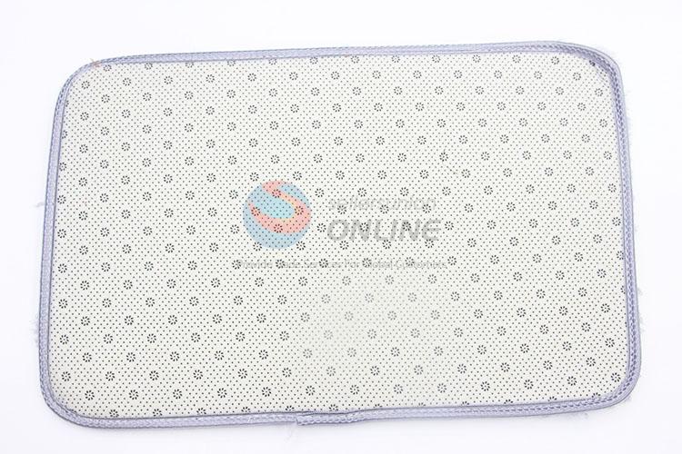 Durable Anti Slip Flannel Fabric Custom Flooring Mat