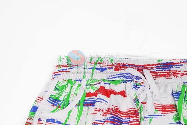 Hot Selling Women Short Pants Beach Print Flower Short