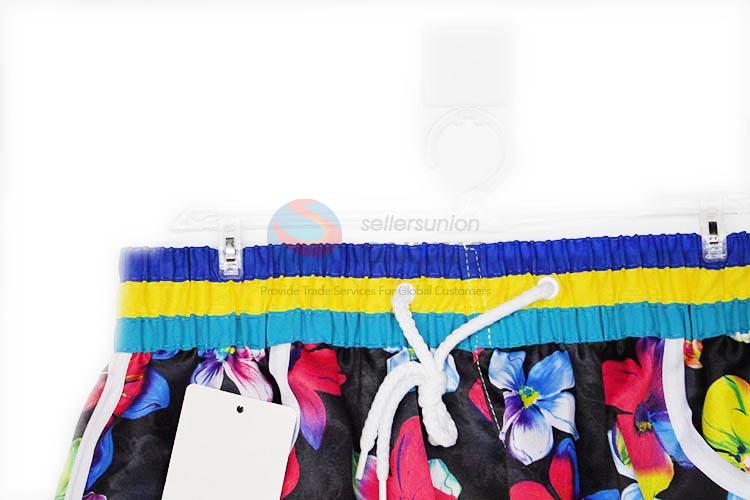 Delicate Design New Floral Short Girl Casual Shorts Print Short Summer Beach