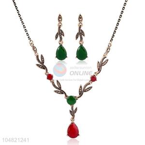 High quality delicate necklace&earrings set