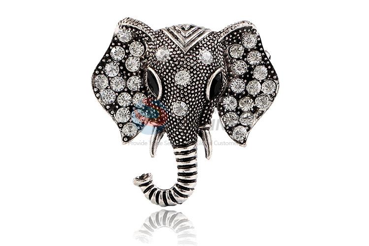 Bottom price elephant shape alloy brooch