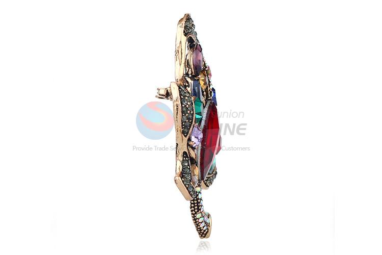 Resonable price diamond alloy brooch