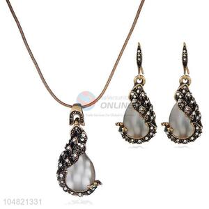 China OEM professional ladies necklace&earrings set