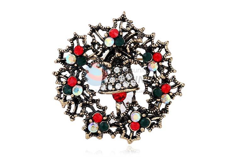 Factory directly sell garland shape alloy brooch