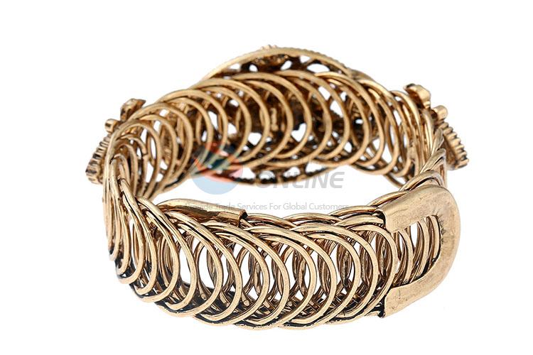 Nice fashion cheap rhinestone alloy bracelet