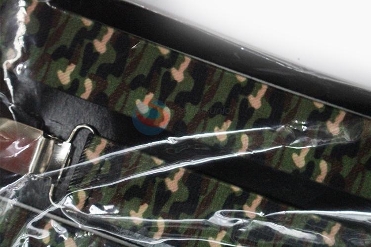 Factory Wholesale Camouflage Pattern Adult Adjustable Suspenders