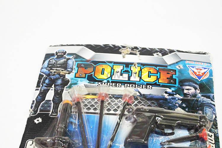 Made In China Wholesale Police Toy Set Plastic Soft Bullet Gun For Sale