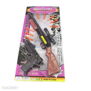 Factory Sales Plastic Police Gun Toys With Bullet