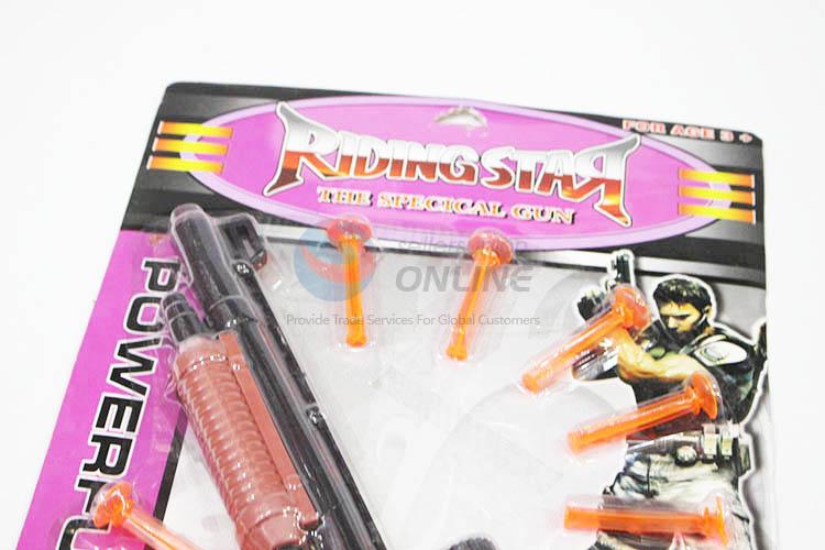 Factory Sales Plastic Police Gun Toys With Bullet