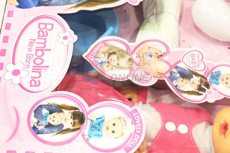 Factory sales funny sweet doll set with IC