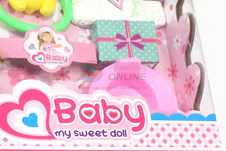 Low price funny sweet doll set with IC