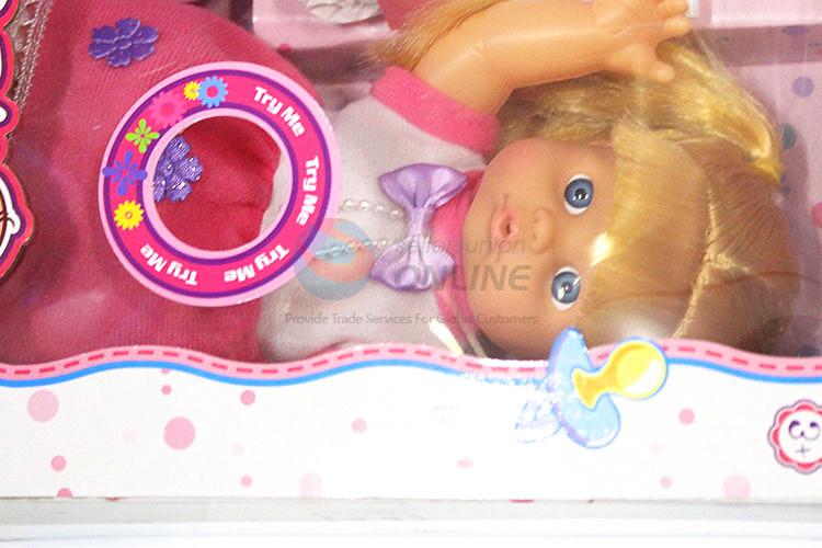 Wholesale cheap funny sweet doll set with IC