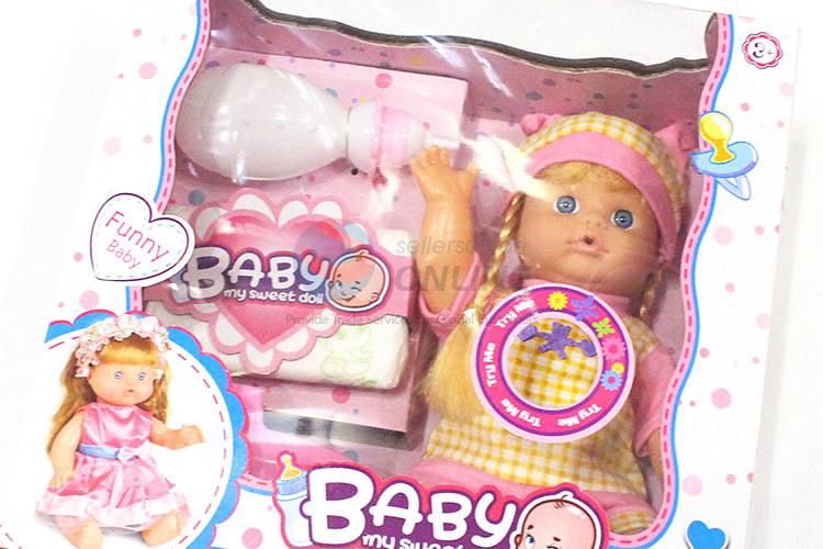 Factory directly sell funny sweet doll set with IC