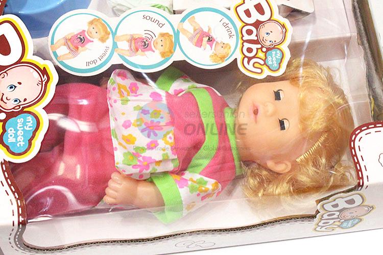 Top manufacturer funny sweet doll set with IC