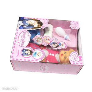 Factory sales funny sweet doll set with IC