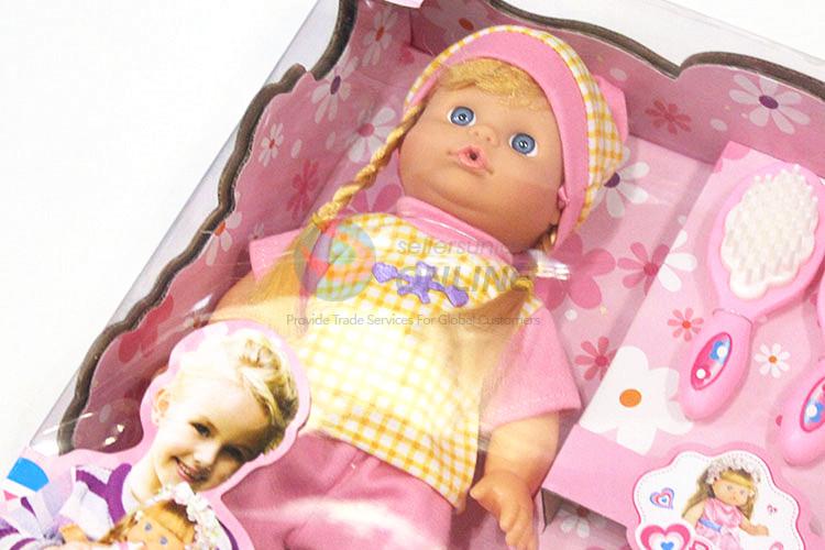 Direct factory funny sweet doll set with IC